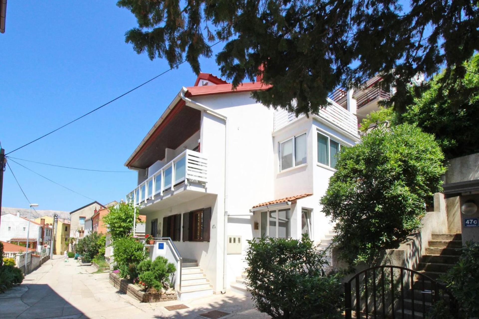 Apartments Silvija Cubranic Baška Exteriör bild