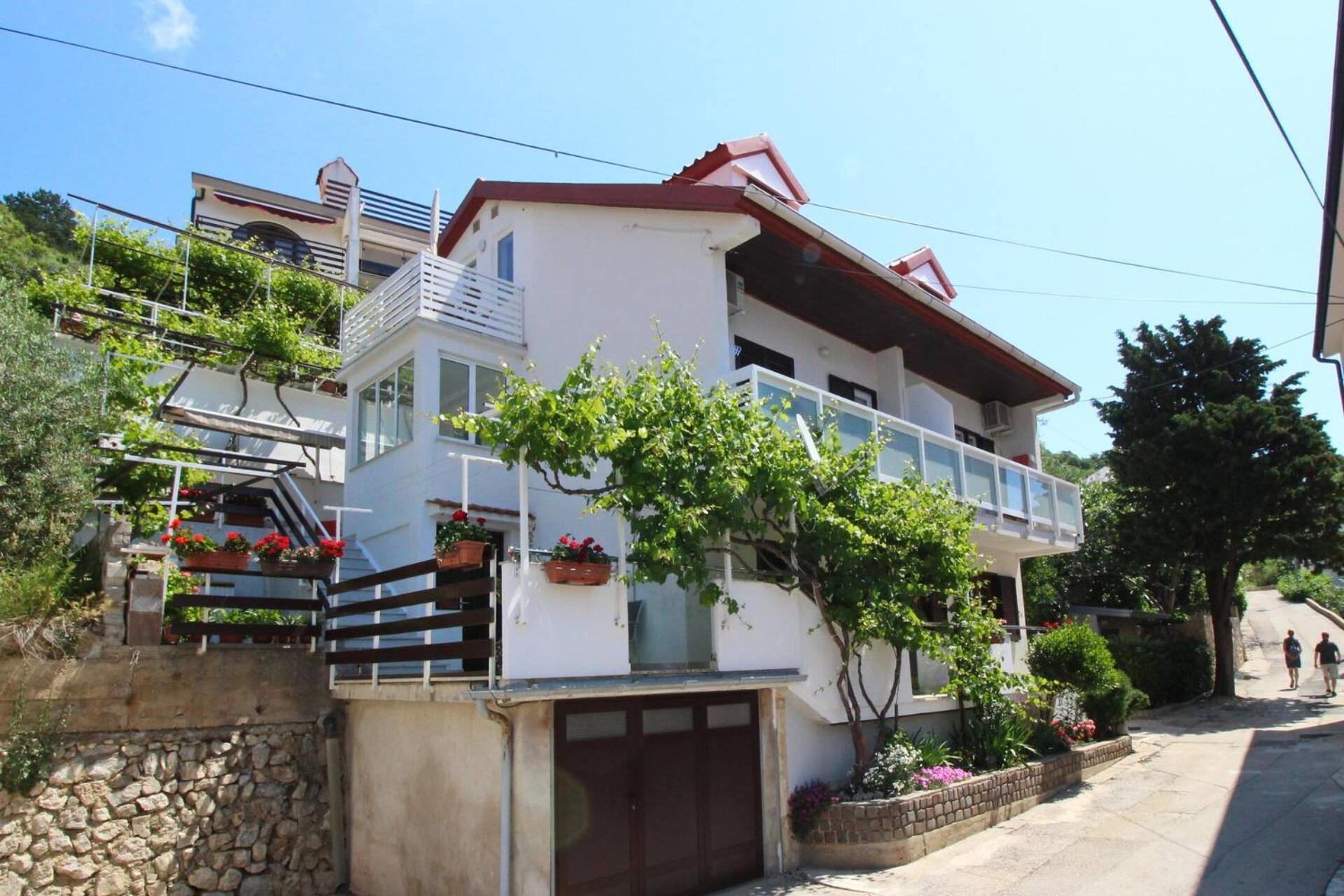 Apartments Silvija Cubranic Baška Exteriör bild